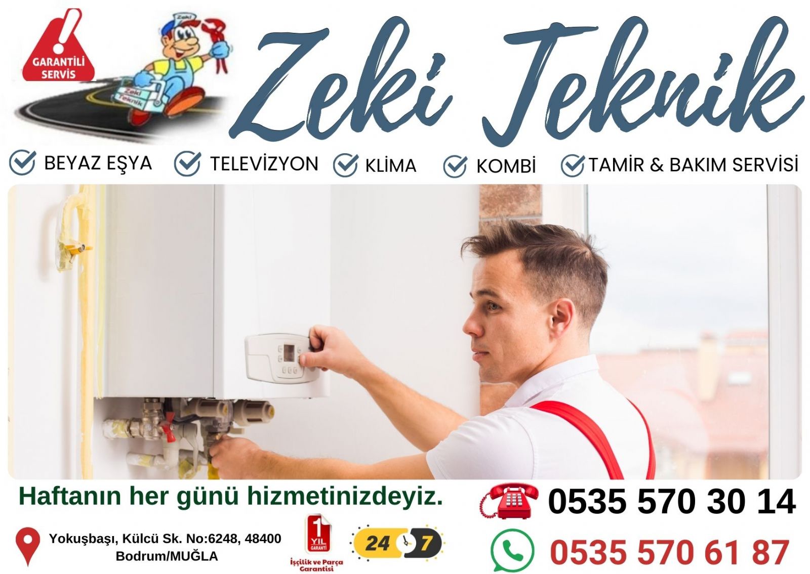 Bodrum Kombi Bakım Ücreti